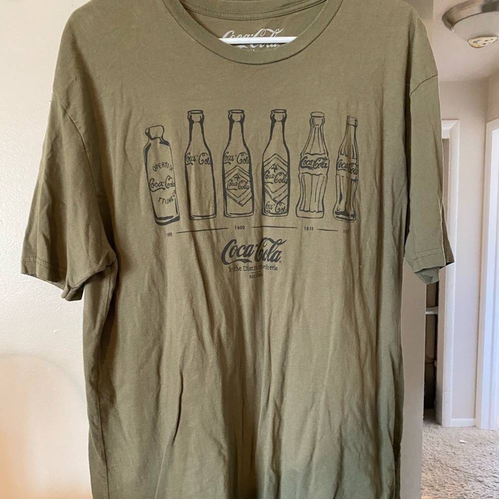 Green Coca Cola Shirt